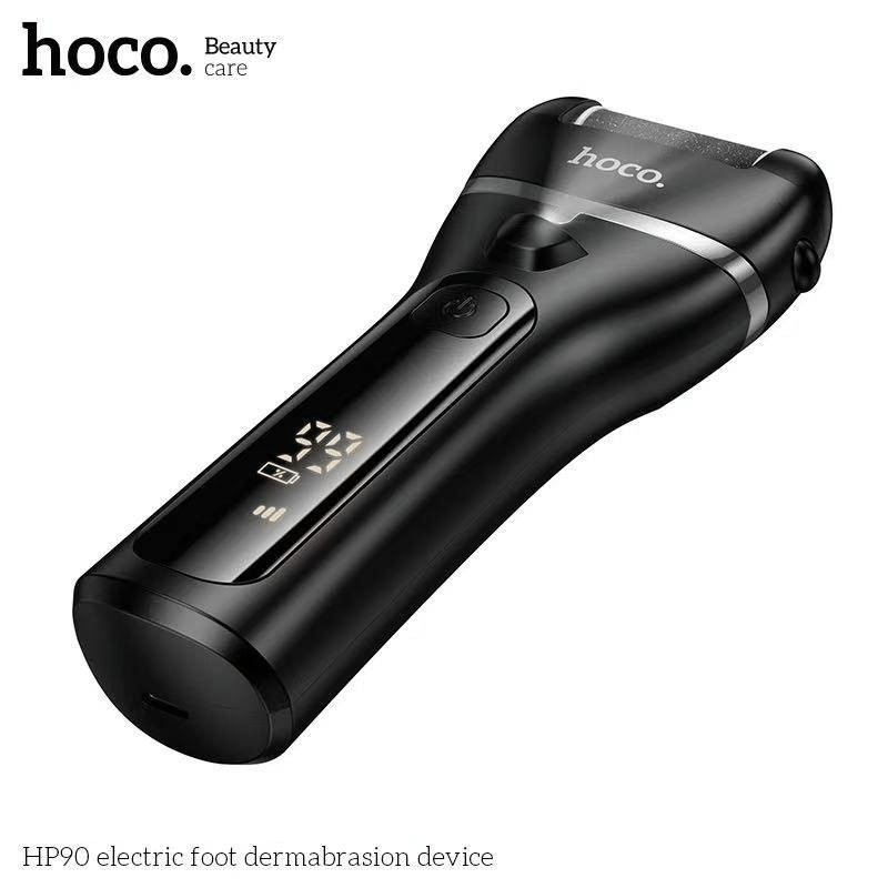 เครื่องขัดส้นเท้าไฟฟ้า HOCO HP90 หัวขัดเปลี่ยนได้ 3 แบบ ปรับมอเตอร์ได้ 3 ระดับ กันน้ำ แบตเตอรี่ 180 นาที_3